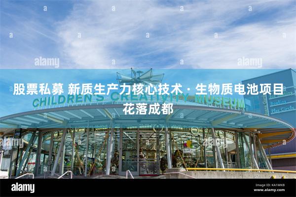 股票私募 新质生产力核心技术 · 生物质电池项目花落成都