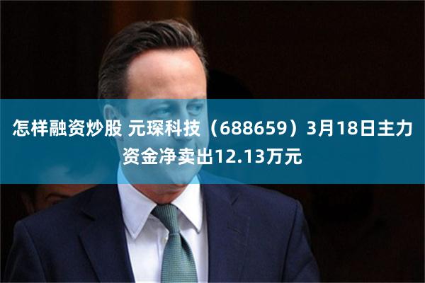 怎样融资炒股 元琛科技（688659）3月18日主力资金净卖出12.13万元
