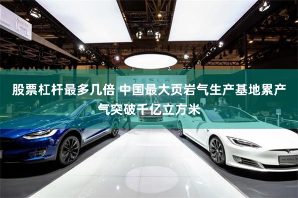 股票杠杆最多几倍 中国最大页岩气生产基地累产气突破千亿立方米